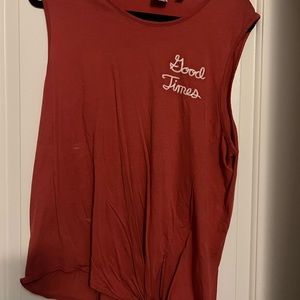 Disney good times tank size xl
